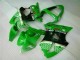 Green Black 00-02 Kawasaki ZX6R Motorcycle Fairing Kits & Plastic Green Black 00-02 Kawasaki ZX6R Motorcycle Fairing Kits & Plastic