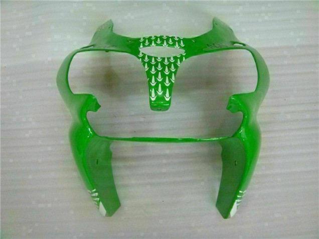 Green Black 00-02 Kawasaki ZX6R Motorcycle Fairing Kits & Plastic Green Black 00-02 Kawasaki ZX6R Motorcycle Fairing Kits & Plastic