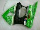 Green Black 00-02 Kawasaki ZX6R Motorcycle Fairing Kits & Plastic Green Black 00-02 Kawasaki ZX6R Motorcycle Fairing Kits & Plastic