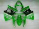 Green Black 00-02 Kawasaki ZX6R Motorcycle Fairing Kits & Plastic Green Black 00-02 Kawasaki ZX6R Motorcycle Fairing Kits & Plastic