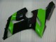 Green Black 05-06 Kawasaki ZX6R Motorcycle Fairings Green Black 05-06 Kawasaki ZX6R Motorcycle Fairings