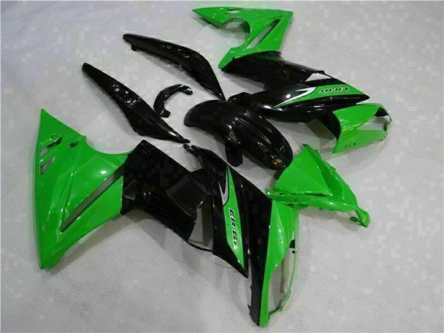 Green Black 06-08 Kawasaki EX650 Motorcycle Fairing