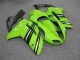 Green Black 07-08 Kawasaki ZX6R Motorcycle Fairings Green Black 07-08 Kawasaki ZX6R Motorcycle Fairings