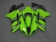 Green Black 07-08 Kawasaki ZX6R Motorcycle Fairings Green Black 07-08 Kawasaki ZX6R Motorcycle Fairings