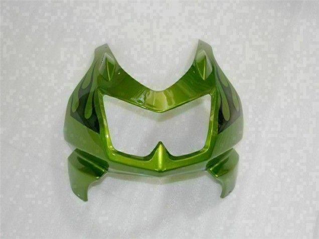 Green Black 08-12 Kawasaki EX250 Motorcycle Fairings Green Black 08-12 Kawasaki EX250 Motorcycle Fairings