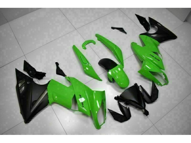 Green Black 09-11 Kawasaki EX650 Motorcycle Fairing