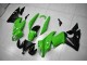 Green Black 09-11 Kawasaki EX650 Motorcycle Fairing