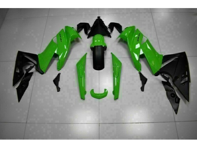 Green Black 09-11 Kawasaki EX650 Motorcycle Fairing
