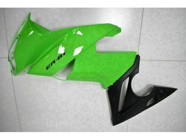 Green Black 09-11 Kawasaki EX650 Motorcycle Fairing