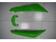 Green Black 09-11 Kawasaki EX650 Motorcycle Fairing