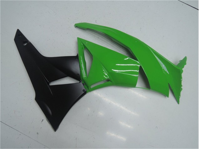 Green Black 09-12 Kawasaki ZX6R Motorcycle Bodywork Green Black 09-12 Kawasaki ZX6R Motorcycle Bodywork