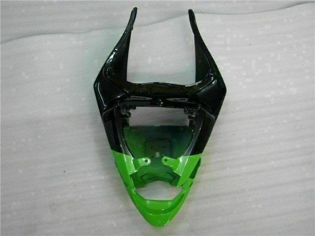 Green Black 09-12 Kawasaki ZX6R Motorcycle Fairing Green Black 09-12 Kawasaki ZX6R Motorcycle Fairing