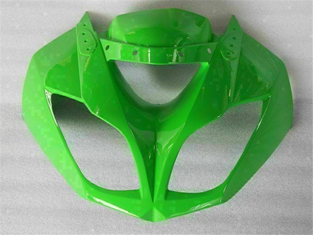 Green Black 09-12 Kawasaki ZX6R Motorcycle Fairings Green Black 09-12 Kawasaki ZX6R Motorcycle Fairings