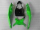 Green Black 09-12 Kawasaki ZX6R Motorcycle Fairings Green Black 09-12 Kawasaki ZX6R Motorcycle Fairings