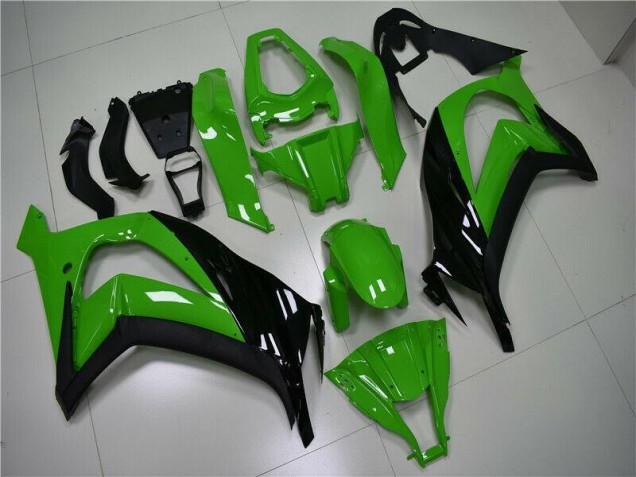 Green Black 11-15 Kawasaki ZX10R Motorcycle Bodywork Green Black 11-15 Kawasaki ZX10R Motorcycle Bodywork