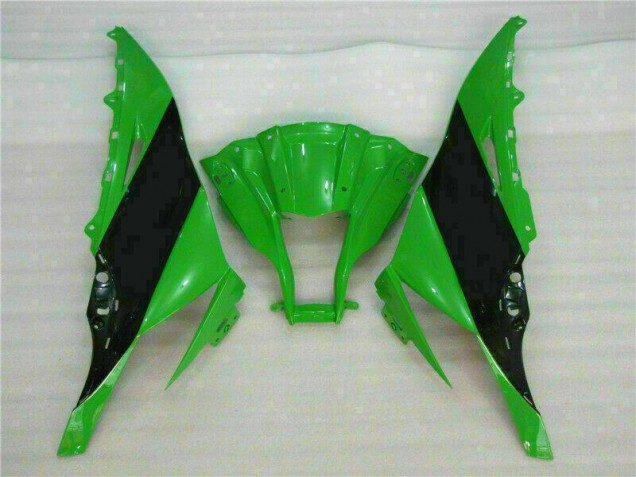 Green Black 11-15 Kawasaki ZX10R Motorcycle Fairings