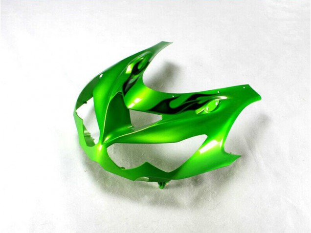 Green Black 12-21 Kawasaki ZX14R ZZR1400 Motorcycle Fairings
