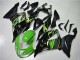 Green Black 13-18 Kawasaki ZX6R Motorcycle Bodywork Green Black 13-18 Kawasaki ZX6R Motorcycle Bodywork