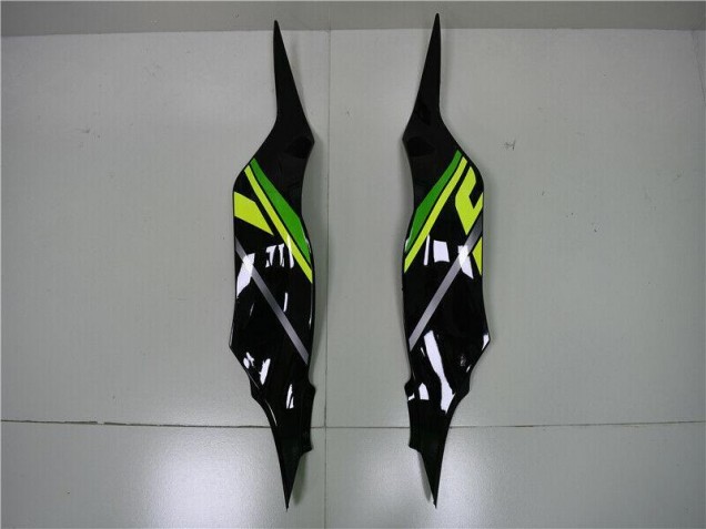 Green Black 13-18 Kawasaki ZX6R Motorcycle Bodywork Green Black 13-18 Kawasaki ZX6R Motorcycle Bodywork