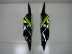 Green Black 13-18 Kawasaki ZX6R Motorcycle Bodywork Green Black 13-18 Kawasaki ZX6R Motorcycle Bodywork