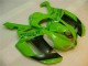 Green Black Dunlop 07-08 Kawasaki ZX6R Motorcycle Fairings Green Black Dunlop 07-08 Kawasaki ZX6R Motorcycle Fairings