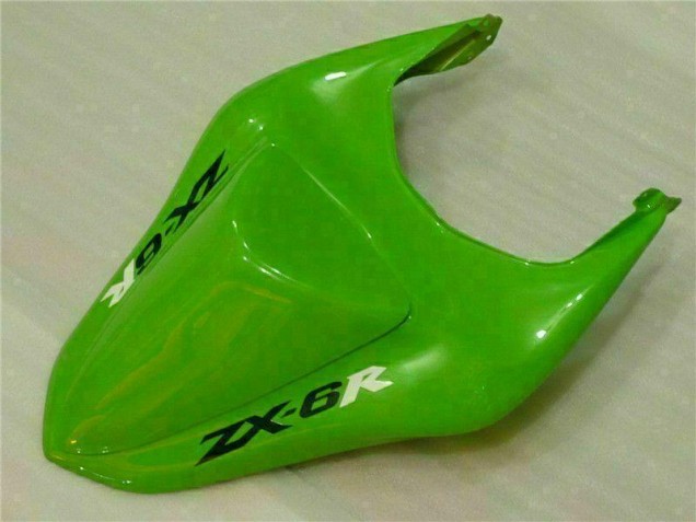 Green Black Dunlop 07-08 Kawasaki ZX6R Motorcycle Fairings Green Black Dunlop 07-08 Kawasaki ZX6R Motorcycle Fairings