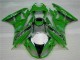 Green Black LeoVince 09-12 Kawasaki ZX6R Motorcycle Fairings