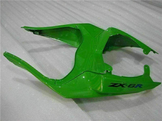 Green Black LeoVince 09-12 Kawasaki ZX6R Motorcycle Fairings