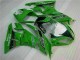 Green Black LeoVince 09-12 Kawasaki ZX6R Motorcycle Fairings