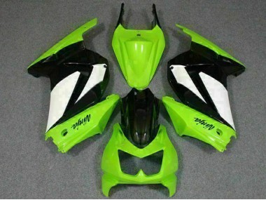 Green Black Ninja 08-12 Kawasaki EX250 Motorcycle Bodywork