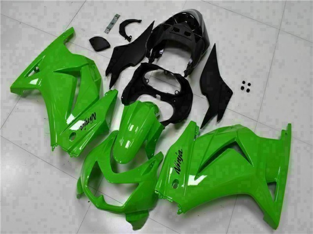 Green Black Ninja 08-12 Kawasaki EX250 Motorcycle Fairing Kits & Plastic
