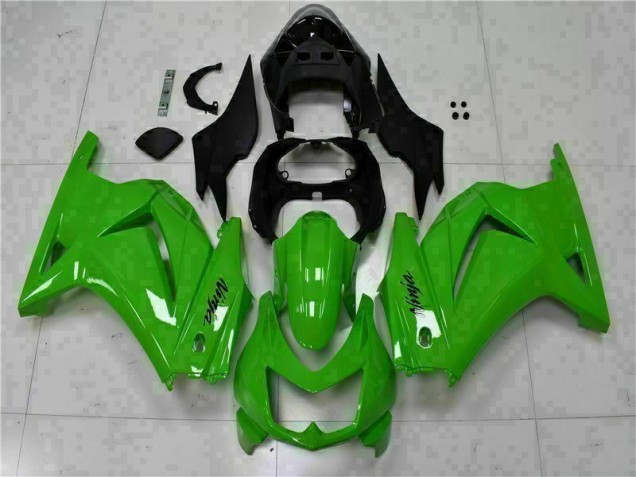 Green Black Ninja 08-12 Kawasaki EX250 Motorcycle Fairing Kits & Plastic