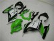 Green Black Silver 13-16 Kawasaki EX300 Motorcycle Fairings Green Black Silver 13-16 Kawasaki EX300 Motorcycle Fairings