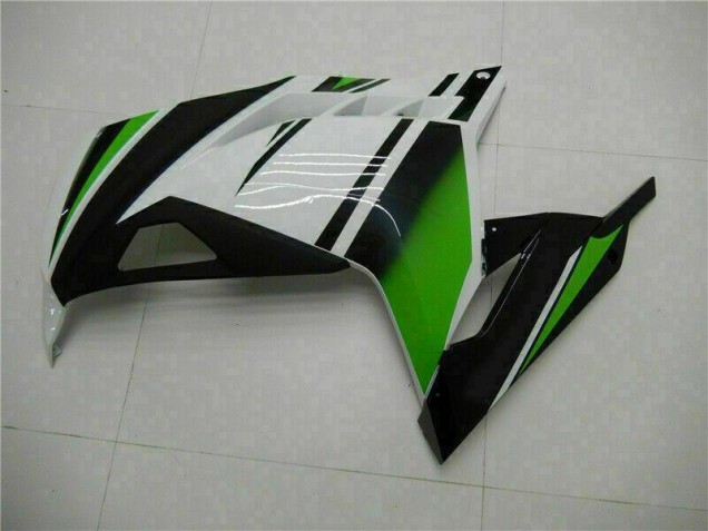 Green Black Silver 13-16 Kawasaki EX300 Motorcycle Fairings Green Black Silver 13-16 Kawasaki EX300 Motorcycle Fairings