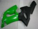 Green Matte Black 05-06 Kawasaki ZX6R Motorcycle Fairings