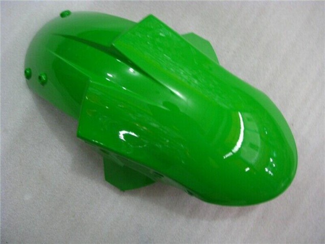 Green Matte Black 05-06 Kawasaki ZX6R Motorcycle Fairings