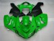 Green Matte Black 05-06 Kawasaki ZX6R Motorcycle Fairings