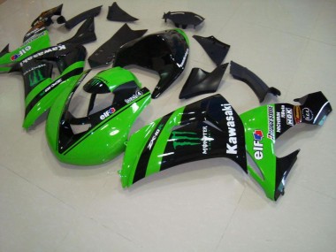 Green Monster Race 06-07 Kawasaki ZX10R Motorcycle Fairings