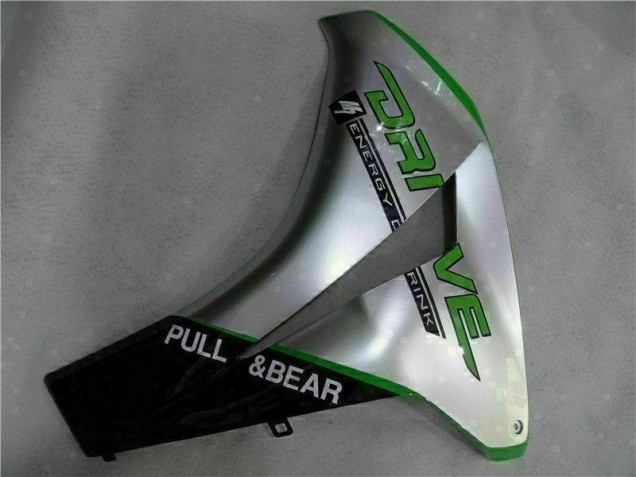Green Silver 08-11 Honda CBR1000RR Motorcycle Fairings