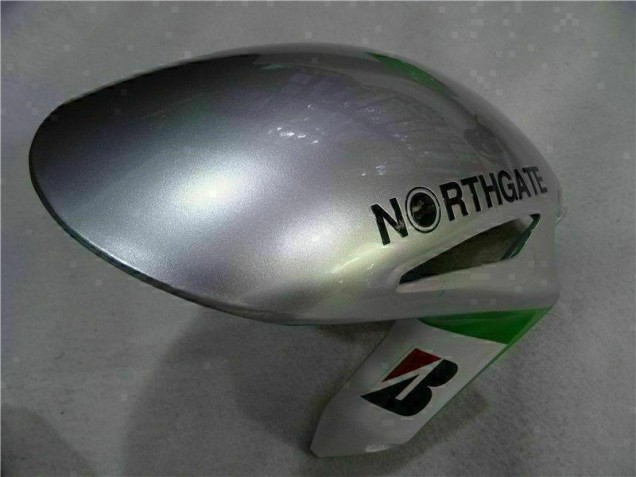 Green Silver 08-11 Honda CBR1000RR Motorcycle Fairings