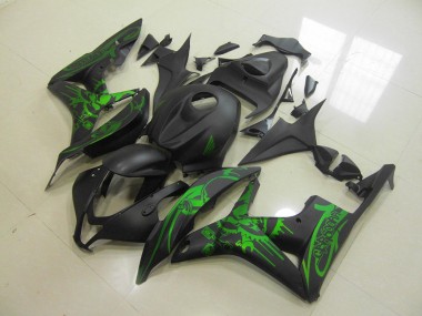 Green Skull 07-08 Honda CBR600RR Motorcycle Fairings