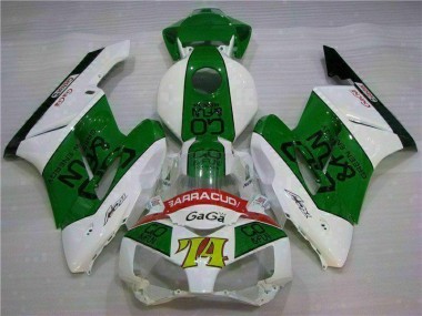 Green White 04-05 Honda CBR1000RR Motorcycle Fairings