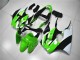 Green White Black 00-02 Kawasaki ZX6R Motorcycle Fairings Green White Black 00-02 Kawasaki ZX6R Motorcycle Fairings