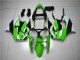 Green White Black 00-02 Kawasaki ZX6R Motorcycle Fairings Green White Black 00-02 Kawasaki ZX6R Motorcycle Fairings