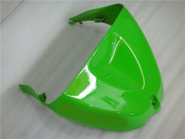 Green White Black 05-06 Kawasaki ZX6R Motorcycle Fairings Green White Black 05-06 Kawasaki ZX6R Motorcycle Fairings