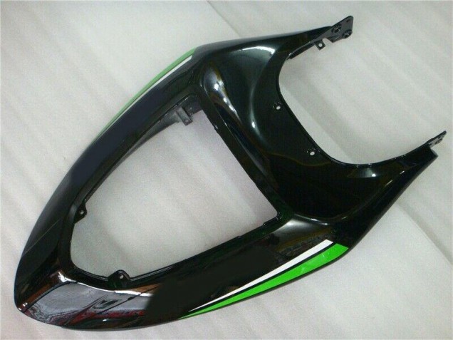 Green White Black 05-06 Kawasaki ZX6R Motorcycle Fairings Green White Black 05-06 Kawasaki ZX6R Motorcycle Fairings