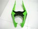 Green White Black 13-18 Kawasaki ZX6R Motorcycle Fairings