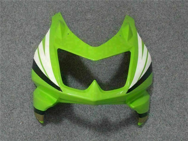 Green White Black Ninja 08-12 Kawasaki EX250 Motorcycle Fairings Green White Black Ninja 08-12 Kawasaki EX250 Motorcycle Fairings