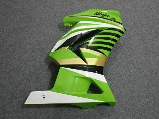 Green White Black Ninja 08-12 Kawasaki EX250 Motorcycle Fairings Green White Black Ninja 08-12 Kawasaki EX250 Motorcycle Fairings