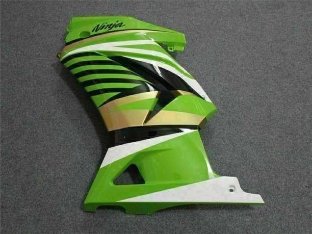 Green White Black Ninja 08-12 Kawasaki EX250 Motorcycle Fairings Green White Black Ninja 08-12 Kawasaki EX250 Motorcycle Fairings
